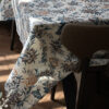 ⁦Blue Floral Tablecloth⁩ – תמונה ⁦4⁩